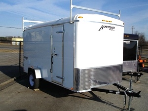2009 Challenger Trailer Contractor Special Ladder Racks