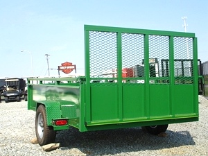 2010 All Steel 6 x 10 Open Landscape Trailer New