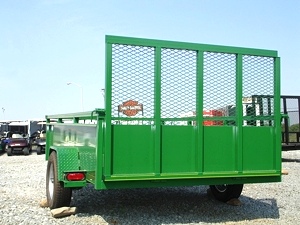2010 All Steel 6 x 10 Open Landscape Trailer New