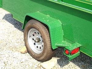 2010 All Steel 6 x 10 Open Landscape Trailer New