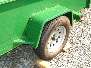 2010 All Steel 6 x 10 Open Landscape Trailer New