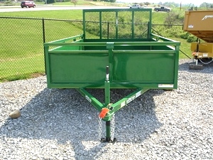 2010 All Steel 6 x 10 Open Landscape Trailer New