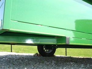2010 All Steel 6 x 10 Open Landscape Trailer New