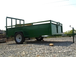 2010 All Steel 6 x 10 Open Landscape Trailer New