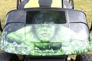  EZGO PDS Electric Golf Cart Custom Paint 