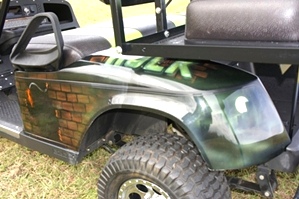  EZGO PDS Electric Golf Cart Custom Paint 