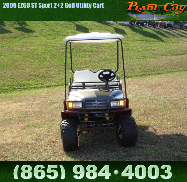 TN Golf Cars 2009 EZGO ST Sport 2+2 Golf Utility Cart Golf Cars