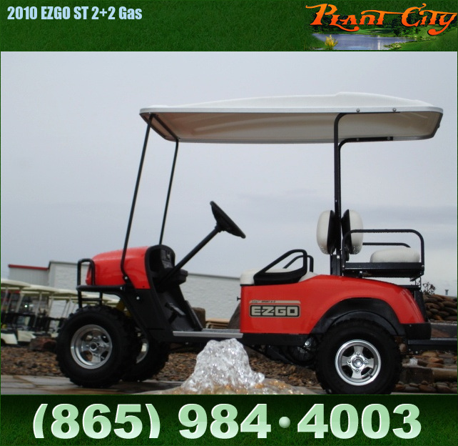 TN Golf Cars 2010 EZGO ST 2+2 Gas Golf Cars Tennessee Golf Carts And
