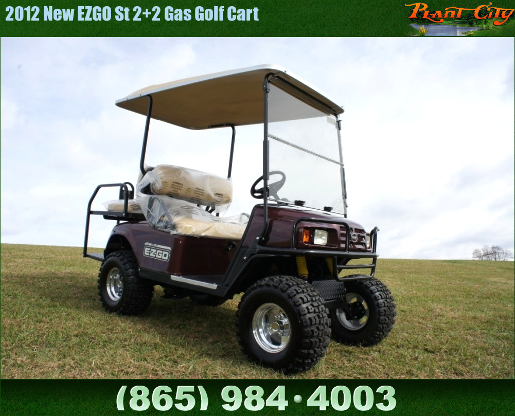 TN Golf Cars 2012 New EZGO St 2+2 Gas Golf Cart Golf Cars | Tennessee