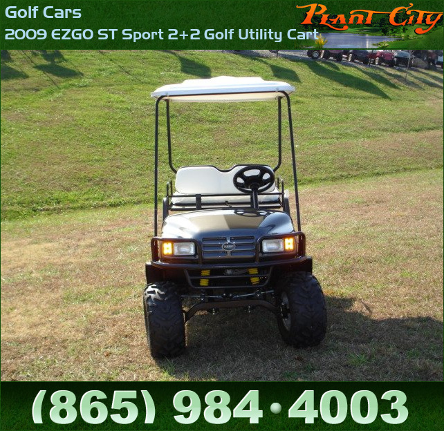 TN Golf Cars 2009 EZGO ST Sport 2+2 Golf Utility Cart Golf Cars