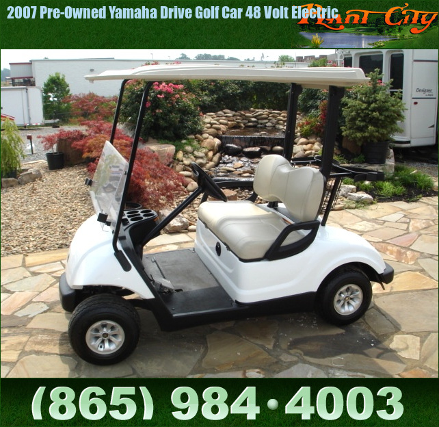 TN Golf Cars 2007 PreOwned Yamaha Drive Golf Car 48 Volt Electric Golf Cart Specials