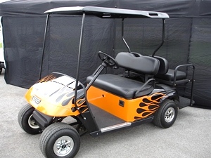 EZGO 4 PASSENGER GOLF CART