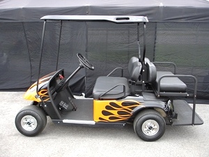 EZGO 4 PASSENGER GOLF CART