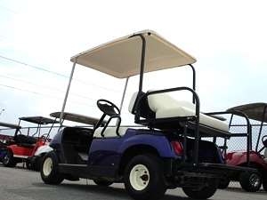 2000 Yamaha Golf Cart With Rear Fold Down Seat - Pre Owned