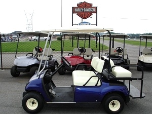 2000 Yamaha Golf Cart With Rear Fold Down Seat - Pre Owned