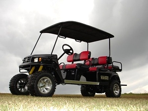 2011 EZGO St Express (6 passenger) Golf Cart 