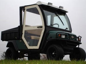 Pre Owned 2008 EZGO ST Enclosed Cart With Dump Cargo bed