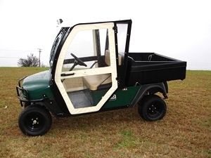 Pre Owned 2008 EZGO ST Enclosed Cart With Dump Cargo bed