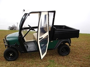 Pre Owned 2008 EZGO ST Enclosed Cart With Dump Cargo bed