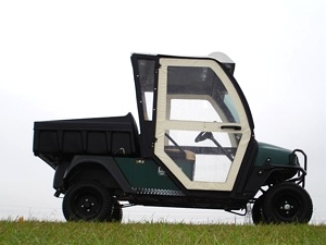 Pre Owned 2008 EZGO ST Enclosed Cart With Dump Cargo bed