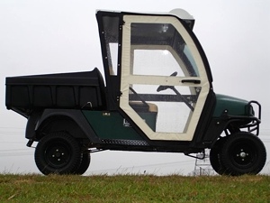 Pre Owned 2008 EZGO ST Enclosed Cart With Dump Cargo bed