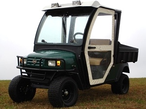 Pre Owned 2008 EZGO ST Enclosed Cart With Dump Cargo bed