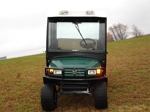 Pre Owned 2008 EZGO ST Enclosed Cart With Dump Cargo bed