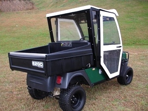 Pre Owned 2008 EZGO ST Enclosed Cart With Dump Cargo bed