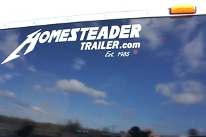 Homesteader 20 X 8.5 Enclosed Trailer