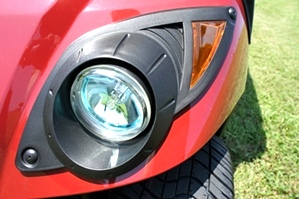 Yamaha Gas EFI Drive Golf Car  PTV  Custom Wheel Pkg